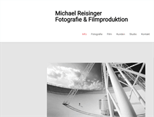 Tablet Screenshot of fotostudio-reisinger.de